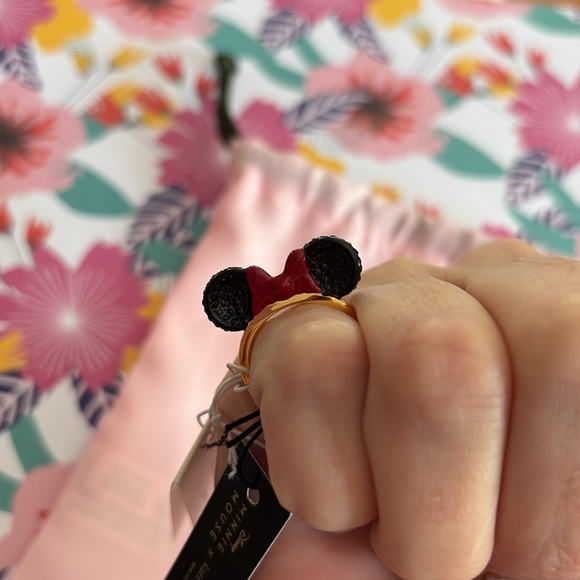 Kate Spade Disney KSNY Minnie Ring Size 6 new with tags - Picture 3 of 3